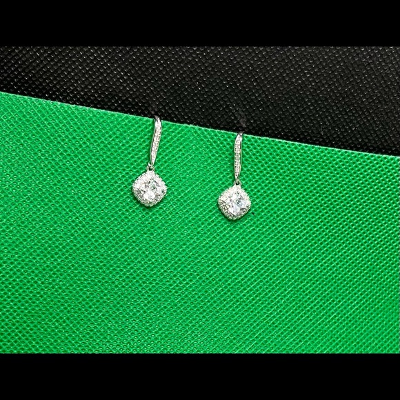 cz Huitan Versatile Classic Design Round Dangle Earrings - Picture 2 of 4